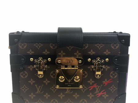 Louis Vuitton  Petite Malle  Mini Trunk Crossbody For Discount