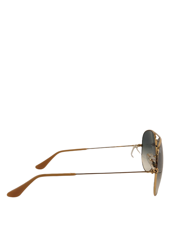 Raybans Goldtone Aviator Sunglasses Online