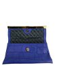 DVF Purple Leather Clutch Fashion