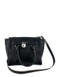 Michael Kors Black Leather Handbag Discount