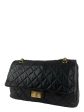 Chanel Black Aged Calfskin Leather Reissue Maxi Sac 2.55 Flap Sale