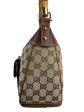 Gucci Monogram Canvas Hobo with Bamboo Handle For Discount