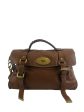 Mulberry Tan Leather  Alexa  Satchel For Discount