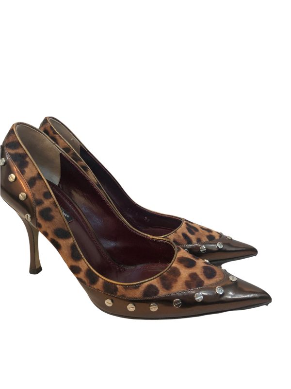 Dolce Gabbana Animal Print High Heel- UK 6 Online