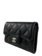 Chanel Black Caviar Leather CC Wallet Online Sale