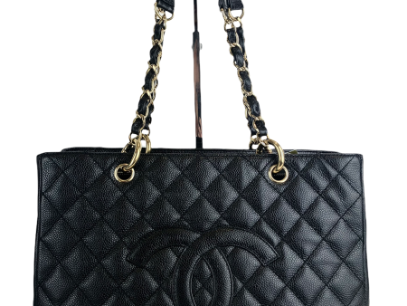 Chanel Black Caviar Leather ‘GST’ Fashion