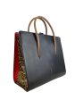 Christian Louboutin Black Leather Tote Sale