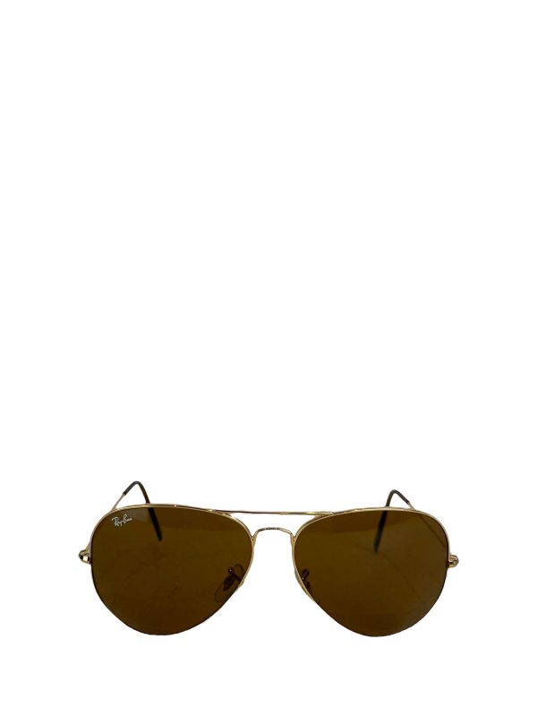 Rayban Brown Tinted Aviator Sunglasses Online