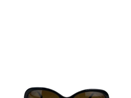 Chanel Black & Gold Sunglasses Hot on Sale