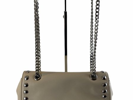 Love Moschino Cream faux Leather Shoulder Bag For Sale