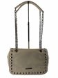 Love Moschino Cream faux Leather Shoulder Bag For Sale