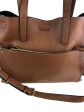 Calvin Klein Brown Leather Handbag Online Sale