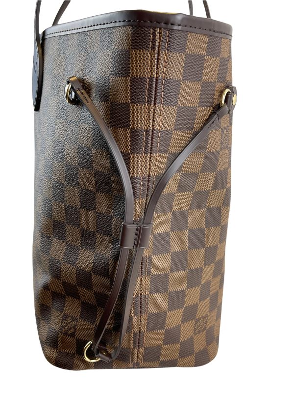 Louis Vuitton Damier Ebene Canvas Neverfull MM - Pink Lining Sale