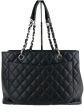 Chanel Black Caviar Leather GST (Grand Shopper Tote) Hot on Sale