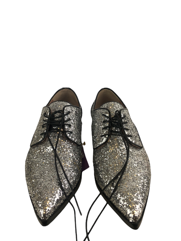 Valentino Sliver Sparkle Shoes - U.K. 4 Fashion