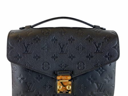 Louis Vuitton Black Empreinte Leather  Pochette Metis  - As Seen on Instagram 27 09 2020 Hot on Sale