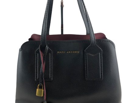 Marc Jacobs Black Soft Leather  Editor 38  Tote Online