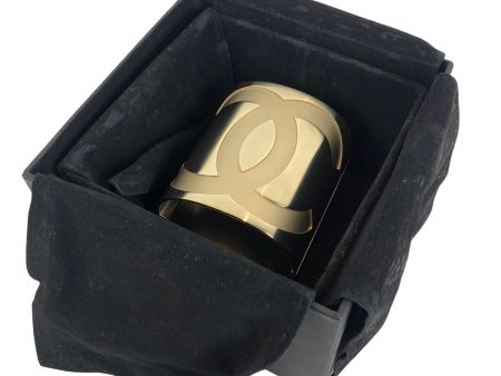 Chanel Goldtone CC Bracelet Online now