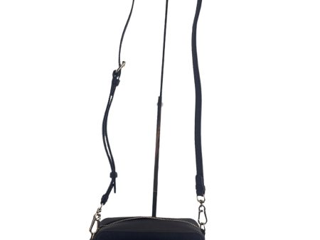 Karl Lagerfeld Black Leather Crossbody Online