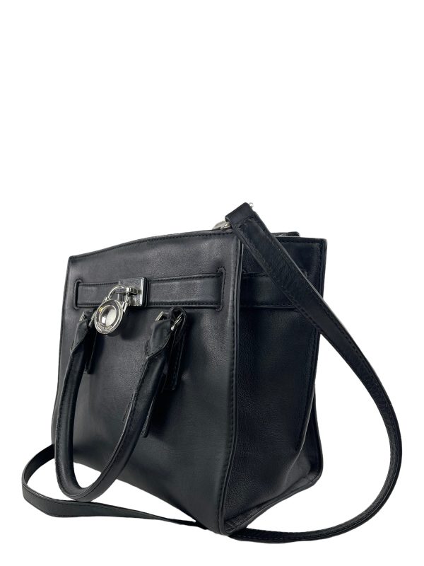 Michael Kors Black Leather Handbag Discount