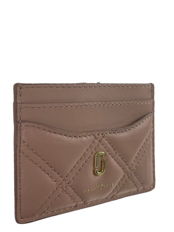 Marc Jacobs Nude Leather Cardholder For Discount