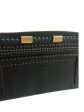 Chloe Navy Leather Zip Wallet on Sale