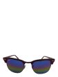 Raybans Red Irridescent Clubmaster Sunglasses Supply