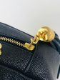 Saint Laurent Navy Leather “Lou” Camera Crossbody Fashion