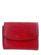 Louis Vuitton Red Epi Leather Wallet Hot on Sale