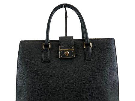 Dolce & Gabbana Grey Leather Handbag Discount