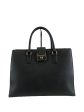 Dolce & Gabbana Grey Leather Handbag Discount