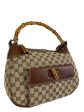 Gucci Monogram Canvas Hobo with Bamboo Handle For Discount