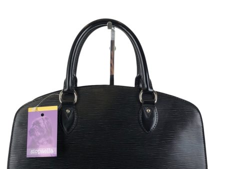 Louis Vuitton Black Epi Leather Tote Hot on Sale