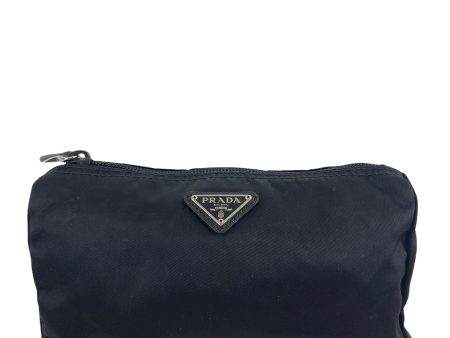 Prada Black Nylon Pouch on Sale