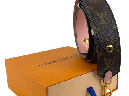 Louis Vuitton Monogram Canvas & Pink Leather Crossbody Strap Online