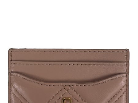 Marc Jacobs Nude Leather Cardholder For Discount