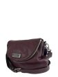 Marc Jacobs Plum Grained Leather  Natasha  Crossbody Online Sale