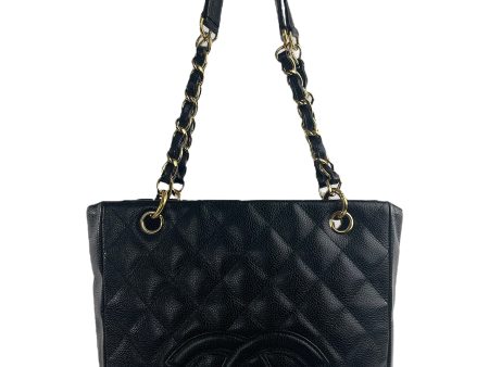 Chanel Black Caviar Leather PST Sale