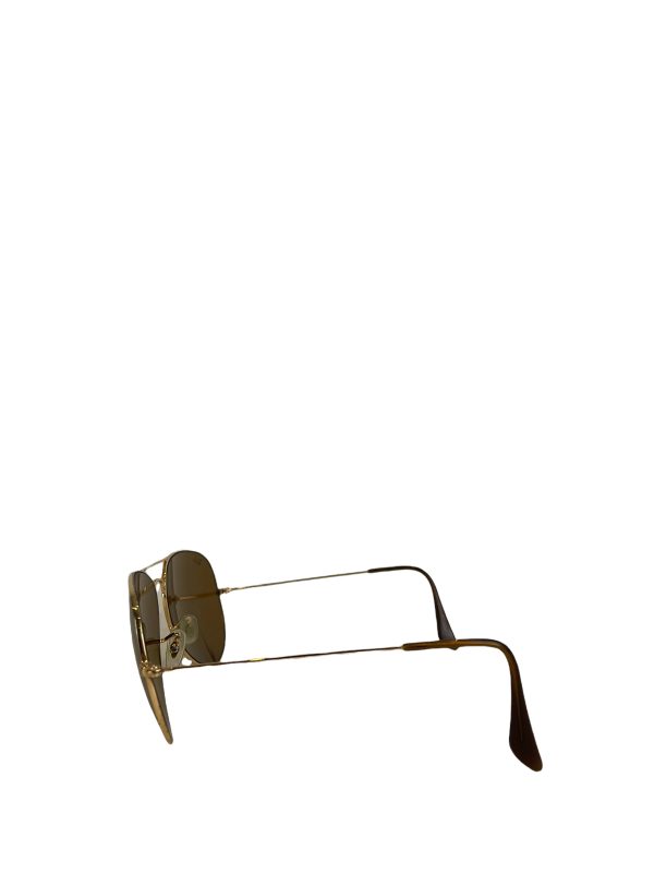 Rayban Brown Tinted Aviator Sunglasses Online