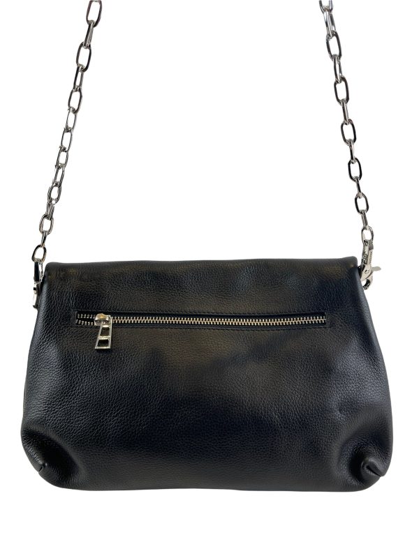 Zadig & Voltaire Black Leather Shoulder Bag Supply