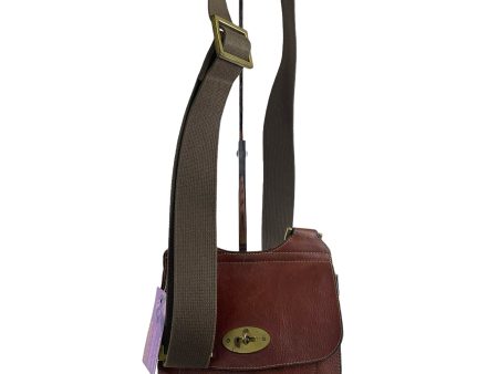 Mulberry Oak Leather Small Antony Satchel Online