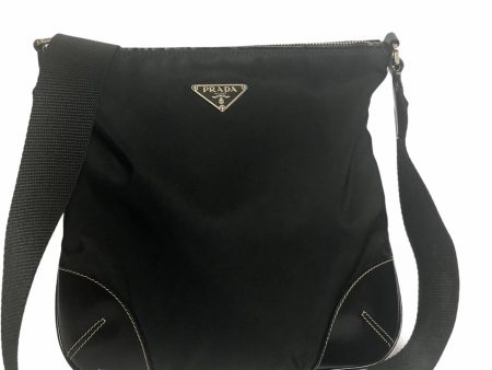 Prada Black Leather & Nylon Crossbody - As Seen on Instagram 25 11 2020 For Discount