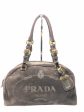 Prada Brown Suede Tote - As Seen on Instagram For Discount