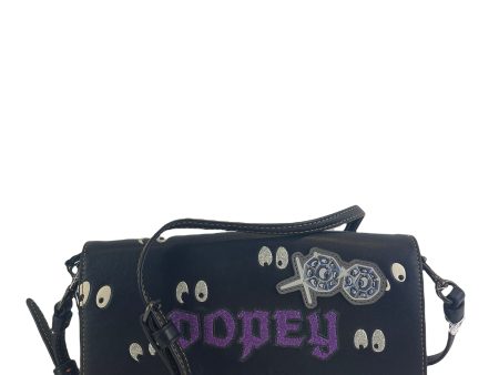 Coach x Disney Black Leather Crossbody Bag Fashion