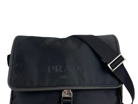 Prada Black Nylon “Messenger” Fashion