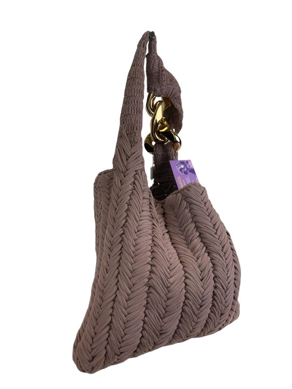 JW Anderson Lilac Woven Fabric Hobo For Discount