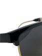 Gucci Black & Gold Sunglasses with Pearl detailing For Sale