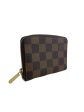 Louis Vuitton Damier Ebene Canvas Zip Wallet Online