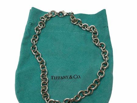 Tiffany & Co Sterling Chain Link Heart Necklace - As Seen on Instagram 08 11 2020 Online Hot Sale