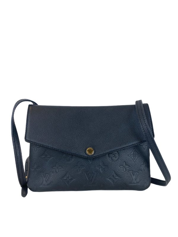 Louis Vuitton Twinset Black Empreinte Leather Crossbody Supply